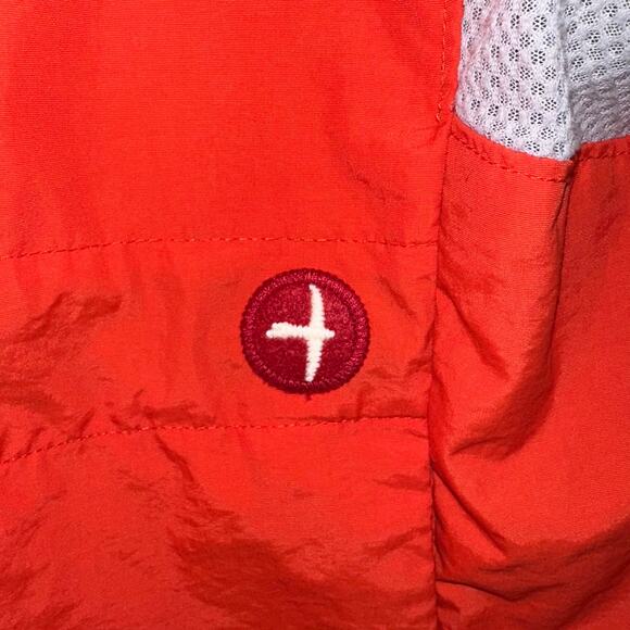 Relwen Ultralight Red Orange Shell Hooded Jacket Size Small - Picture 6 of 16